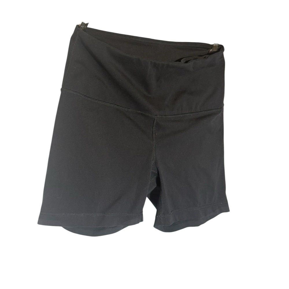 Yogalicious Lux Black High-Waisted Shorts 1019‎